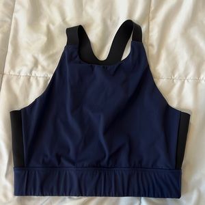 High Neck Smooth Line Tank, M EUC